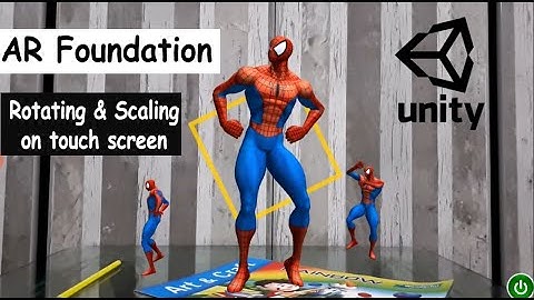 AR Foundation - How to Rotate and Scale on touch.