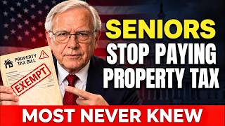 Seniors STOP Paying Property Tax — You're Legally Exempt (Most Never Knew)