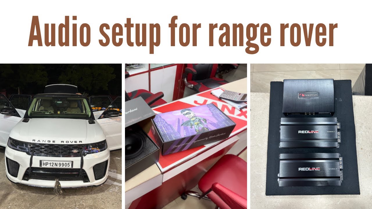 RANGE ROVER || AUDIO UPGRADE || JANX CAR WORLD - YouTube