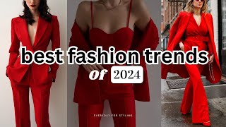 6 Fresh Ways to WEAR RED | This Season’s BIGGEST COLOR TREND