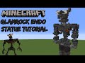 Minecraft tutorial glamrock endoskeleton statue five nights at freddys security breach