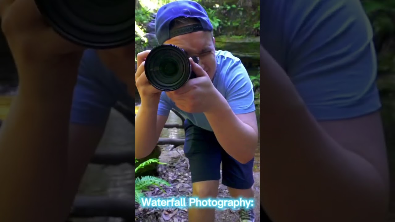 POV You come to shoot waterfalls with me