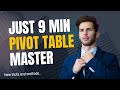 How To Use Pivot Table ! In Hindi ! New Pivot Table ! Just 9 Min Master In Pivot