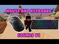 Keyboard + Mouse Sounds ASMR v1 | Hypixel Bedwars