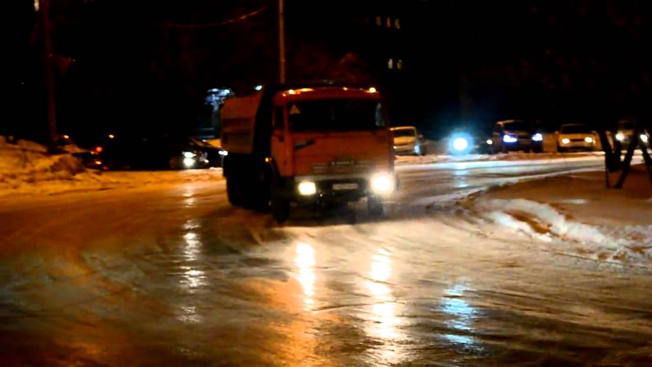 Дрифт на камазе видео