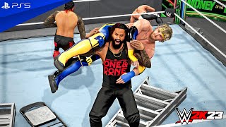 WWE 2K23 - The Usos vs. Logan & Jake Paul - TLC Tag Team Match | PS5™ [4K60]