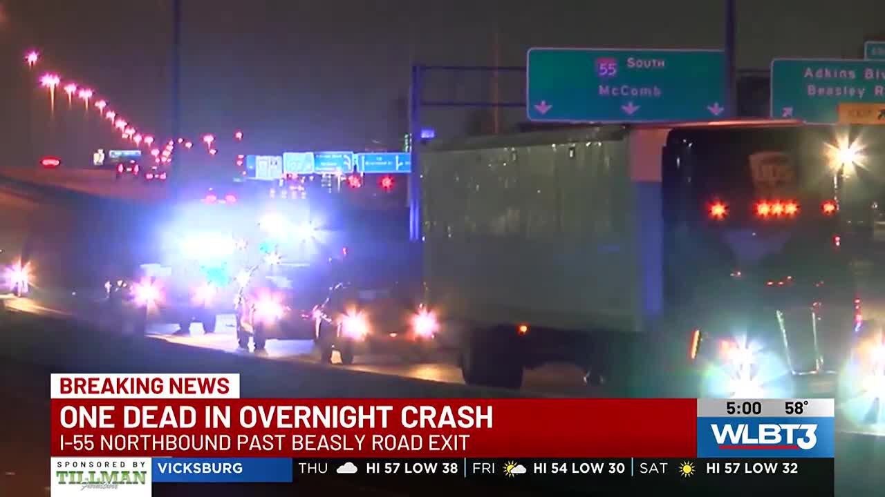 One dead in early morning crash - YouTube