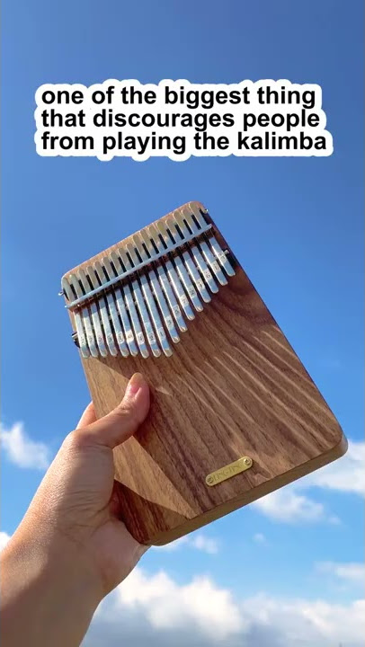 How To Tune The Kalimba in Less Than a Minute #shorts