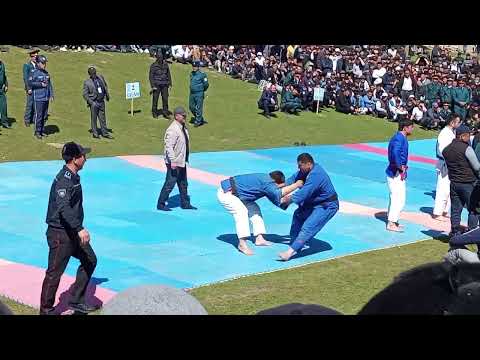 SHERALI JO RAYEV DOSTON POLVON CHIROQCHIDA NAVRO Z BAYRAMIDA KATTA KURASH 