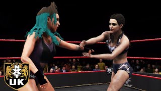 WWE 2K20 NXT UK MITB QUALIFYING MATCH DANI LUNA VS AOIFE VALKYRIE