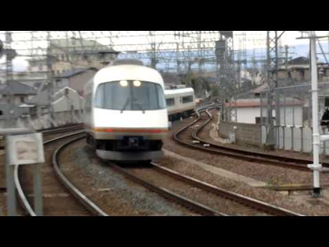 近鉄21000系アーバンライナーpuls特急名古屋ゆき大和八木駅到着