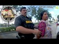 Gypsies use 14 year old to distract while they rob stores.  BODYCAM