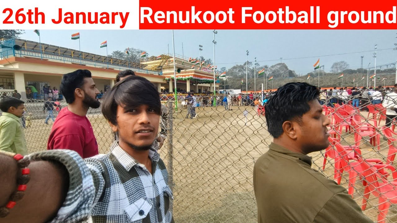 26th January Renukoot football ground #26january #repblicday 