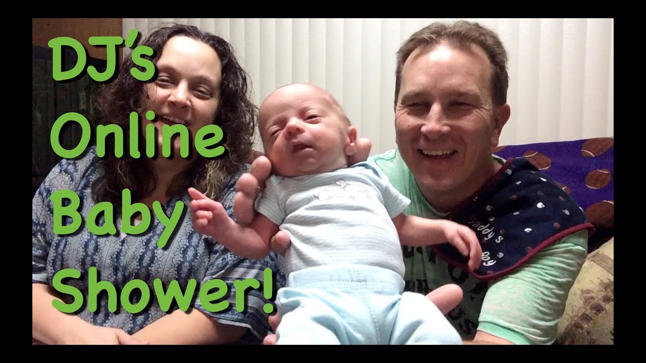 DJ's online baby shower! YouTube