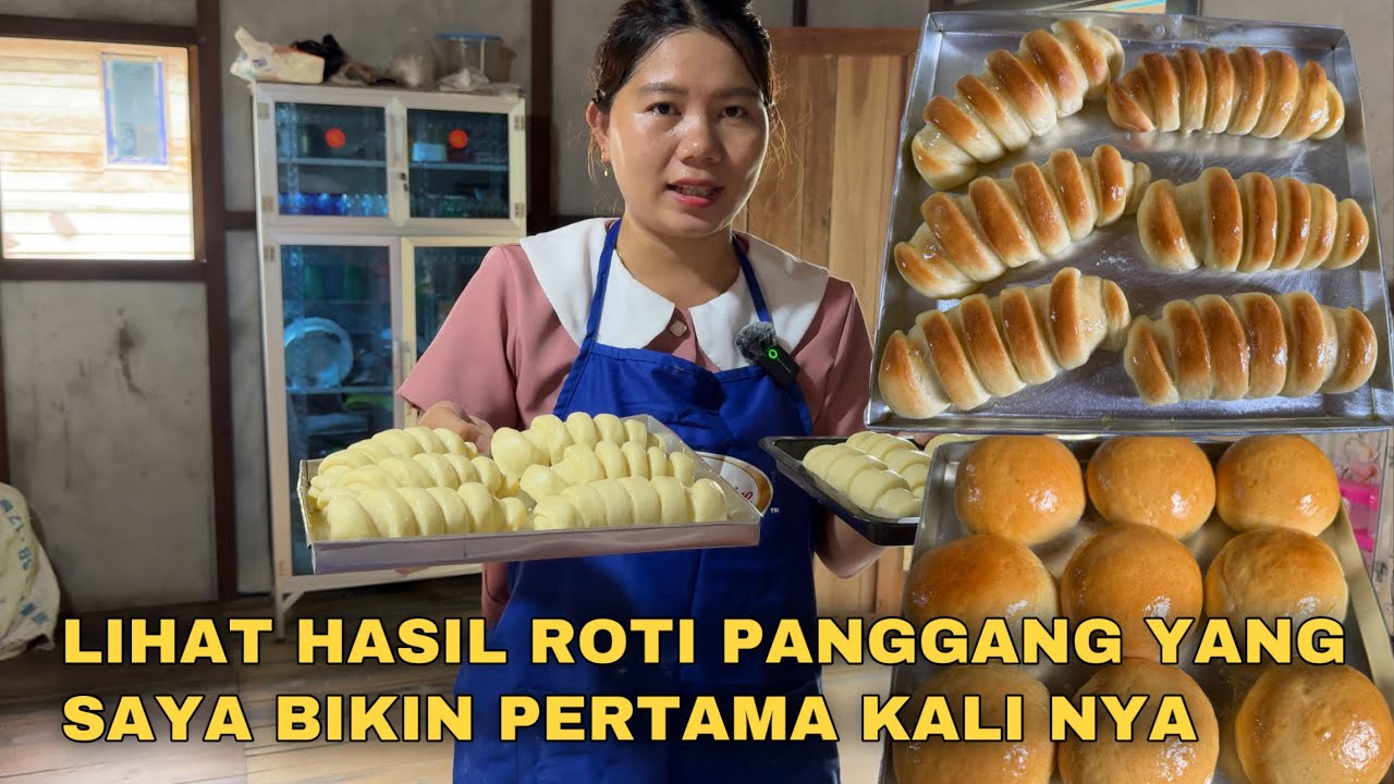 BIKIN ROTI DENGAN DUA VARIAN RASA, NGEMBANG DAN LEMBUT