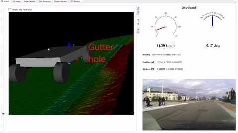 Sidewalk detection with XenoTrack