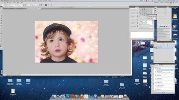 How to create a watermark brush in PS