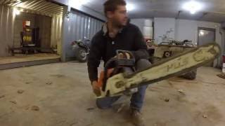 Rebuilding Stihl chainsaw