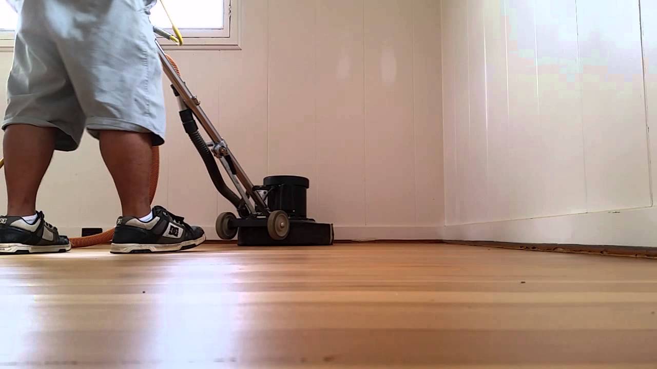 Sanding Hardwood Floors / Hawaii Part 3 YouTube