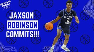 Jaxson Robinson has committed to the Kentucky Wildcats | Kentucky Basketball Podcast