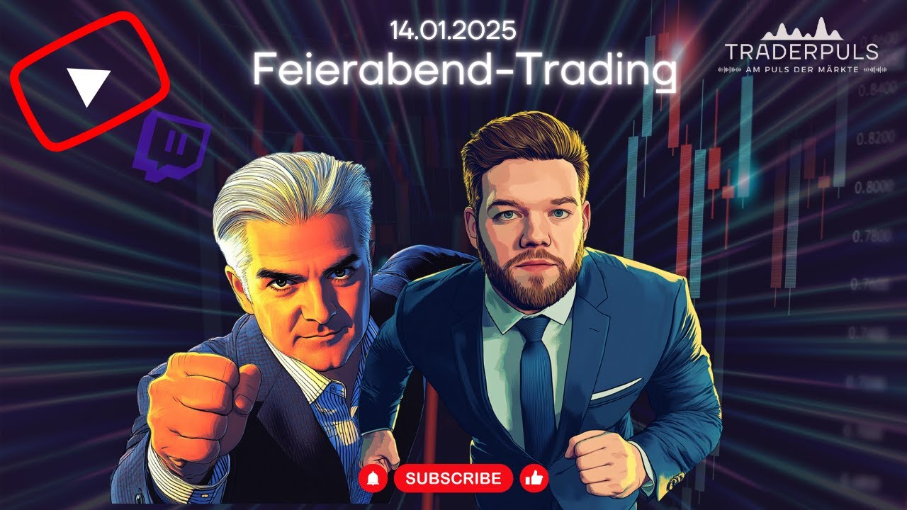 Traderpuls: Feierabend-Trading mit Jochen Schmidt am 14.01.2025