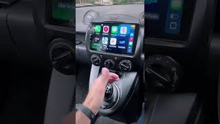 Mazda 2 Apple Carplay #mazda #applecarplay #mazdademio #mazda2 #carmods #multimedia #androidcar