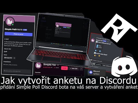 Jak vytvořit anketu na Discord serveru – Simple Poll bot – Jak přidat bota na Discord server (návod)