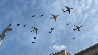 MOSCOW VICTORY PARADE 2022. Dress rehearsal 07.05.22