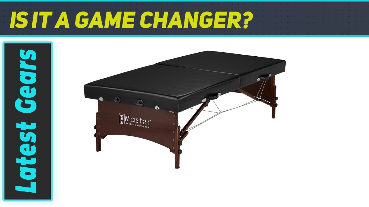 Master Massage Canoga Low Height Super Wide Portable Massage Table - The Ultimate Solution for