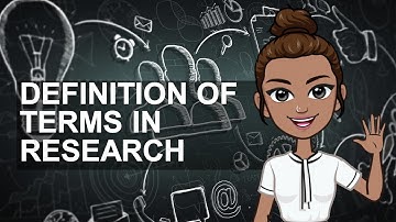 PRACTICAL RESEARCH 2 - Definition of Terms