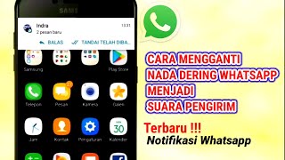 Cara mengubah nada dering Whatsapp menjadi menyebut nama pengirim
