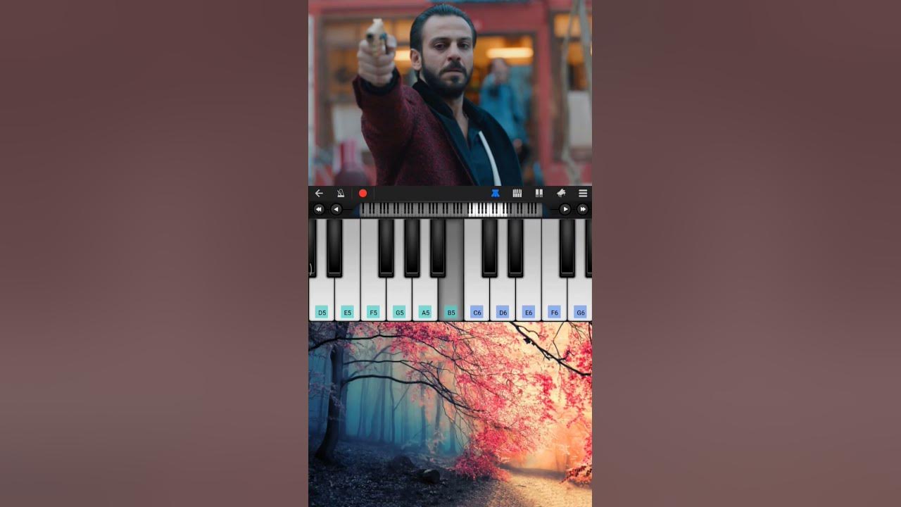 Mihriban piano tutorial | #piano#tutorial#music