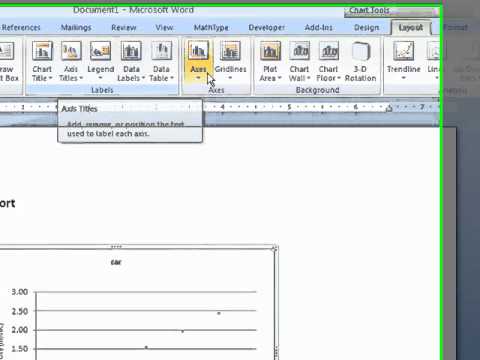 Regester's Using Excel 2007 Tutorial #7: Cut-n-Paste Plots into Word Documents