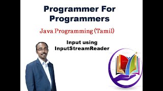 Simple program in Java using InputStreamReader(Tamil)