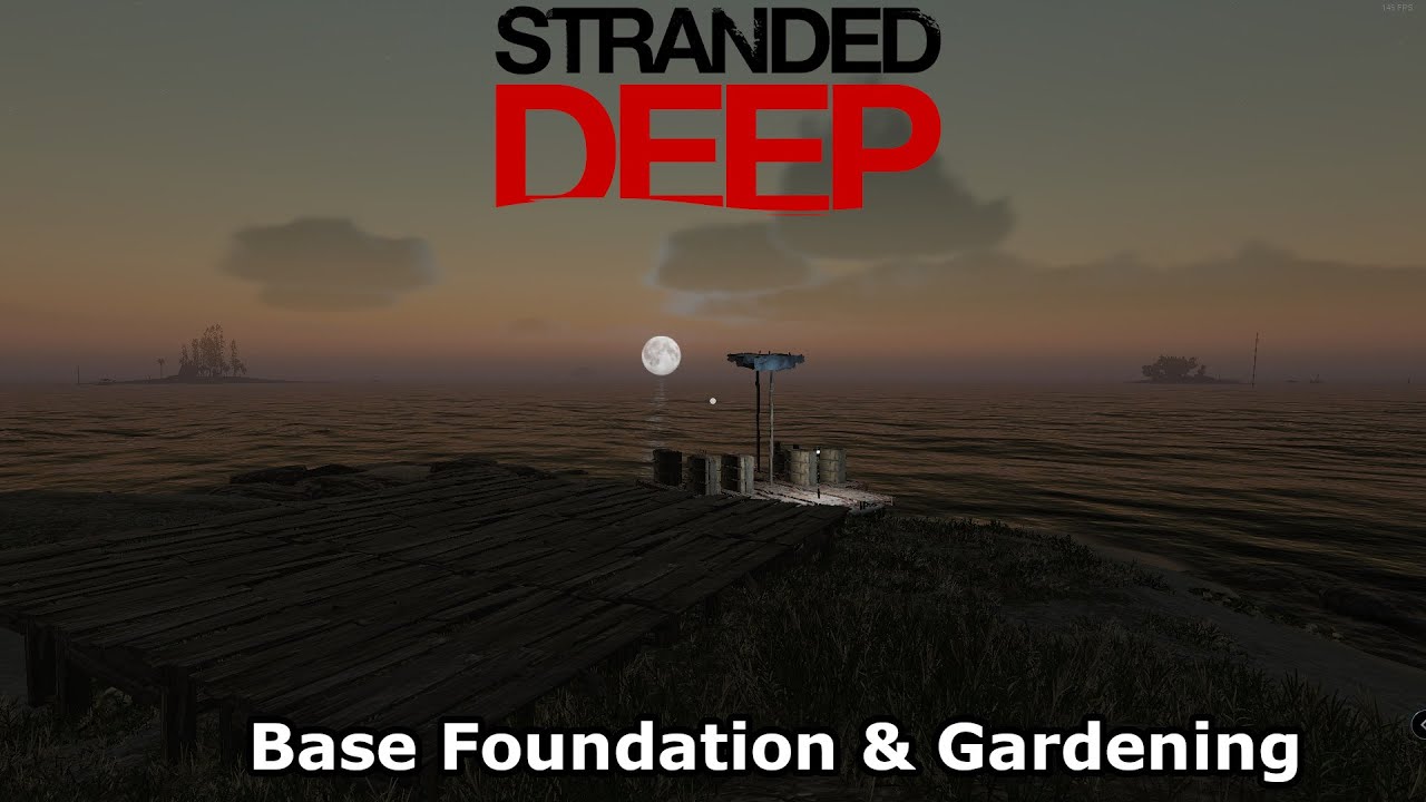 Base Foundation & Gardening | Stranded Deep Gameplay | Ep 10