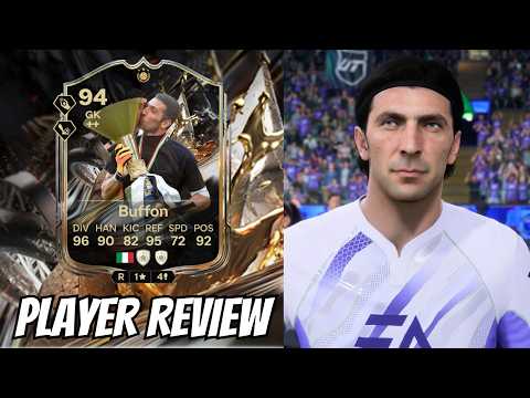 Video BEST GK IN THE GAME? 94 TROPHY TITANS ICON Buffon PLAYER REVIEW EA FC 26