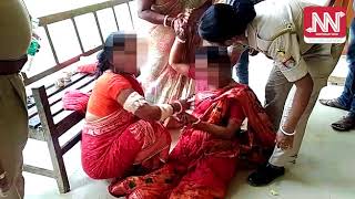 Arrrsted sex workers being taken to hospital for medical examination in Silchar.