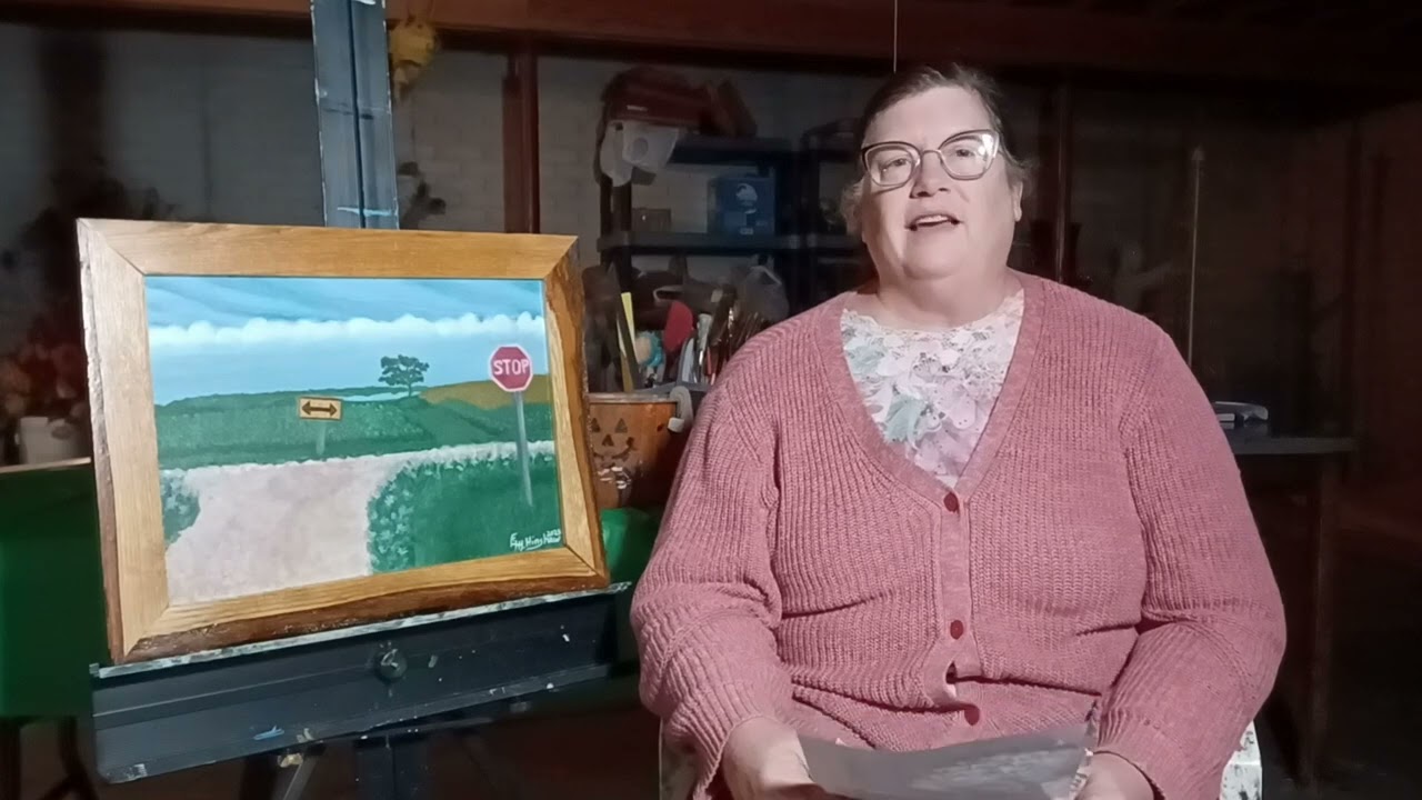 The next painting in my body of art called Rural Midwest Landscapes.