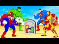 Rescue SUPERHEROES Baby HULK &amp; SPIDERMAN, SUPERMAN, IRONMAN : Returning from the Dead SECRET - FUNNY