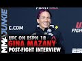 Gina Mazany TKOs Rachael Ostovich in flyweight debut | UFC on ESPN 18 full interview