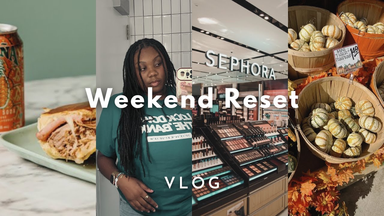Weekend Reset Vlog | Shopping + Sephora Haul, Working in Sports, & Packaging Etsy Orders