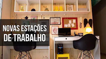 Como montar um escritório no quarto pequeno?