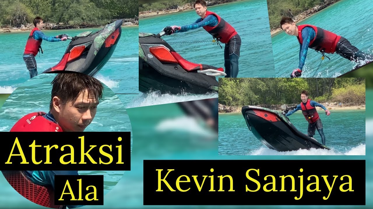 Mens Double || Atraksi Kevin Sanjaya saat Liburan