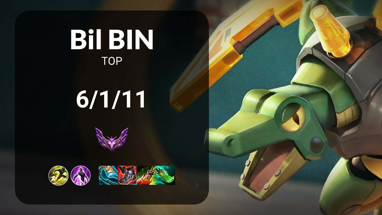 Bil Bin Renekton vs Jayce TOP - KR MASTER Patch 15.14