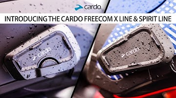 Introducing the Cardo FREECOM X line & SPIRIT line