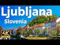 Ljubljana, Slovenia Walking Tour (4k Ultra HD 60fps) – With Caption