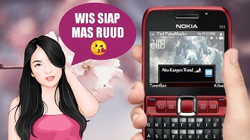 Nokia Symbian e63 | Cara Ubah Tulisan Pesan Masuk | how to change writing inbox notification