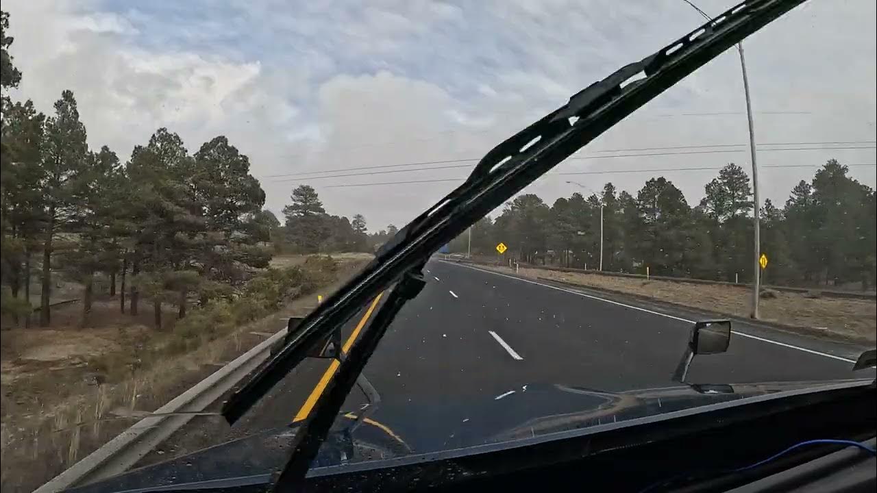 Was snowing in flagstaff az youtube