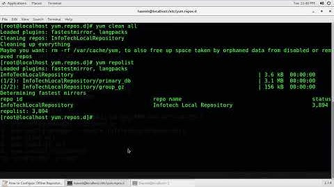 How to Configure Offline YUM Repository on RHEL7   CentOS7