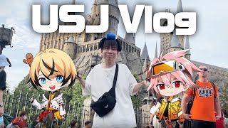 【Vlog】プロゲーマー3人でユニバ！w/ はるきよ えいむ 🌸🍫🍪